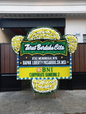 Papan Bunga Duka di Sipirok