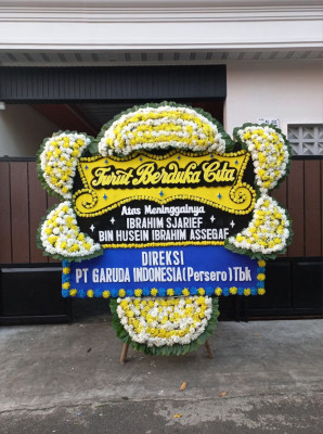Papan Bunga Duka di Sipirok