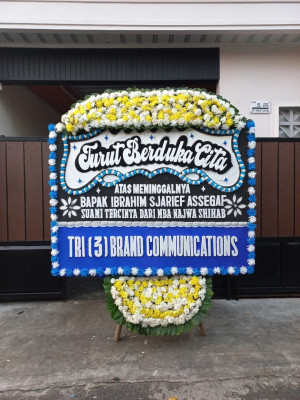 Papan Bunga Duka di Sipirok